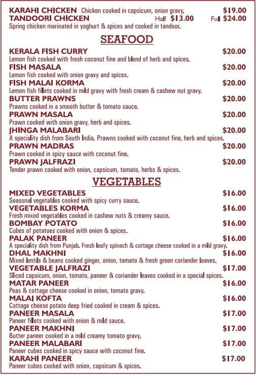 Seafood Takeaway